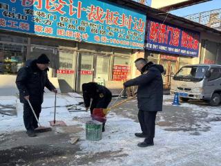 辉南县开展“一月一提升”环境卫生整治行动