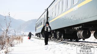 吉镜头丨零下34℃下的温暖等候