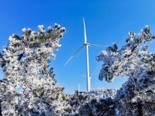 温州永嘉：岁末迎盛景，银装覆群山