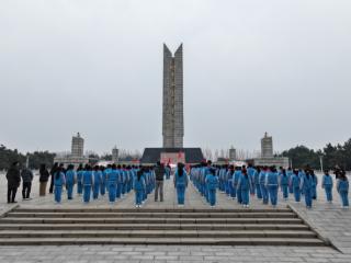 培树新风尚 文明月月行｜ 青松翠柏间 鲜花寄哀思——四平烈士陵园文明祭扫蔚然成风