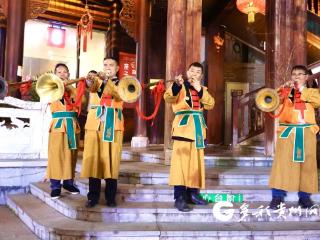 非遗亮相桐梓“村晚” 浓浓年味扑面而来