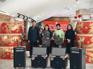 “文化礼包”惠村民 欢歌笑语迎新春