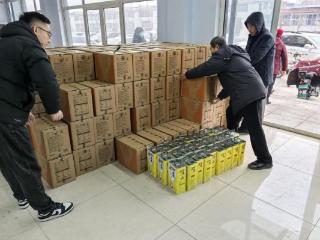 【“泉”在济南过大年】济南市莱芜区凤城街道东升社区：马年福利添暖意 股民同心贺新春