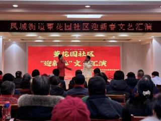 【“泉”在济南过大年】济南市莱芜区凤城街道董花园社区举办“迎新春”文艺汇演暨股份经济合作社股民分红福利发放活动