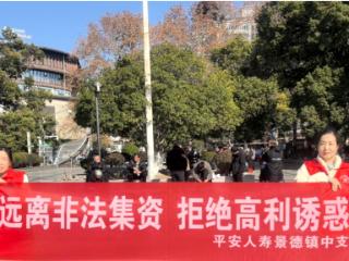 守护银发“钱袋子”平安人寿景德镇中支开展防非金融宣传活动