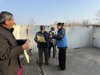 济宁市任城区安居街道李庄社区开展冬季安全生产宣传活动