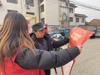 【移风易俗】德州市武城县鲁权屯镇开展黄河大集“腊八送福 移风易俗”主题宣传活动