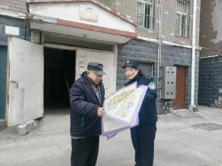 济宁安居派出所深入辖区开展网络安全宣传活动