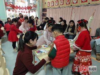 石家庄高新区第一幼儿园举行学期末汇报展示活动