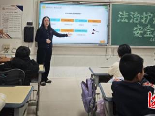 石家庄市友谊大街小学西校：知法守法小先锋 争做合格小少年