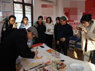 我在新时代文明实践中心过大年|青岛市即墨区龙山街道丽山社区开展“新生活·新风尚·新年画”主题活动