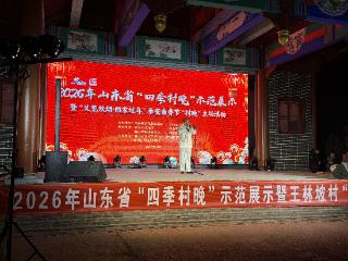 2026年山东省“四季村晚”示范展示暨泰安春节“村晚”主场活动成功举办