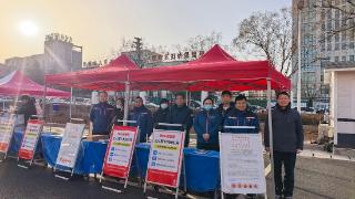 警信联动护平安——泰安联通新泰分公司携手青云派出所开展反诈公益活动共筑安全防线