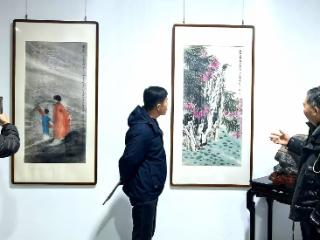 萧孟津国画展在淮南1952美术馆展出