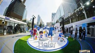 海尔泰国在曼谷举行快闪活动