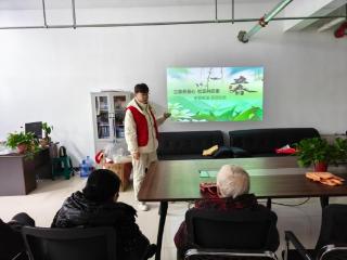 济宁市任城区李营街道苗营社区开展“立春养身心 社区共安康”志愿服务活动