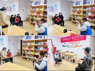 济宁市任城区金城街道胜利社区开展“我在金城过大年”暨“我和福字合个影”主题活动