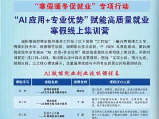 AI赋能精准破局，绵阳开启高校毕业生高质量就业新路径
