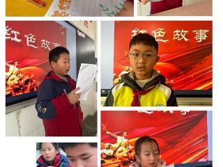 莒南县坊前镇中心小学开展“听红色故事 绘英雄模样”红色主题活动