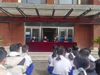 济宁市：打击整治网络谣言 汶上公安宣传进校园正当时