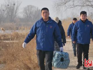 纵览原创丨衡水湖上被“冻住脚”的雁痊愈放归自然