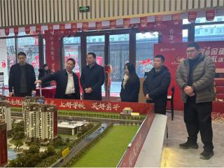 无棣县棣丰街道实地调研2026年重点项目推进情况