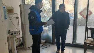 济宁市任城区安居街道居礼社区开展商铺安全微课堂宣传活动