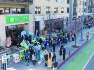 又下一城！奈雪美西首店落户苹果总部旁，开业三日营收超9.4万美金