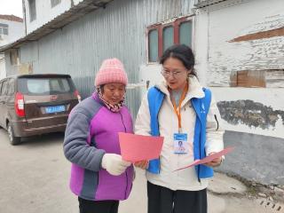 济宁市任城区南张街道刘前村开展“禁放烟花，守护平安春节”宣传活动