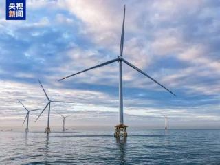 全球首台20兆瓦海上风电机组成功并网发电