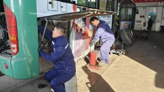 潍坊市公交集团大修厂筑牢维保防线 保障春运期间市民顺畅出行