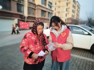 惠民县麻店镇：返家乡大学生志愿者进社区 普法宣传“零距离”