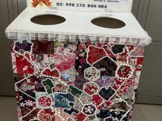 淄博市博山区四十亩地小学：红领巾护绿行 创意纸箱焕新生