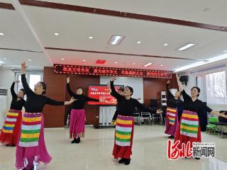 石家庄市裕华区万达社区举办迎新春文艺演出