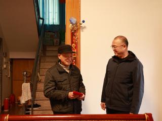 婺源公路中心春节走访送温暖