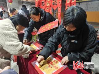 石家庄市新华区西美花盛小区“新春游园会”热闹启幕