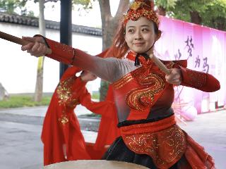 在南京瞻园寻踪千年马文化