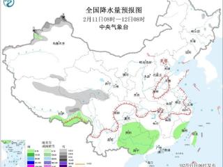 西南地区江南等地多阴雨天气 部分地区有大雨