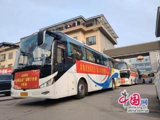 新春走基层：开往就业站的“春风”班车(图·)