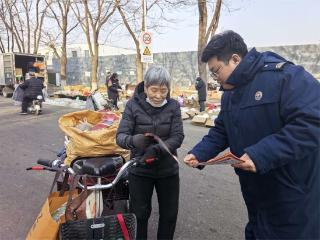 霸州消防开展春节前集中宣传活动