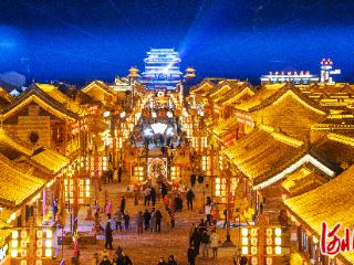 万全右卫城焕新试开街 打造“全城沉浸式RPG”文旅新地标