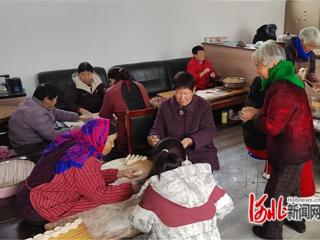 井陉县民政局开展“暖冬送饺　情暖老人”关爱活动