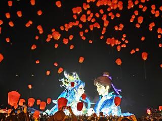 千灯映仙湖 福泽满人间——2026仙女湖新春灯会璀璨启幕，邀您共赴一场沉浸式国风奇缘