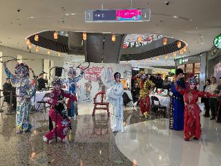 历城区山大路街道“非遗进商圈”济南印象城专场演出精彩启幕