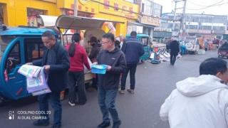 济宁市任城区长沟镇开展“反邪教入人心”志愿服务活动