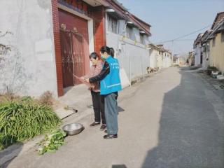 济宁市任城区长沟镇大堤头村开展“文明过节 绿色生活”志愿服务活动