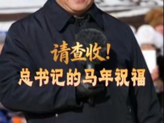 【热气腾腾中国年】习言道｜请查收！总书记的马年祝福