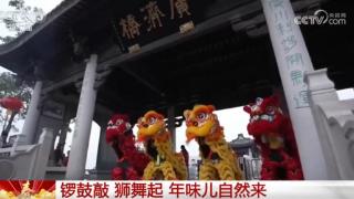 锣鼓敲、狮舞起“拉满”春节氛围感 精彩表演洋溢浓郁“非遗”年味儿