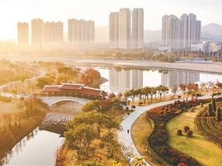 【网络中国节·春节】新城“靓”起来