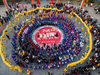 天柱开展“非遗贺新春展演”活动